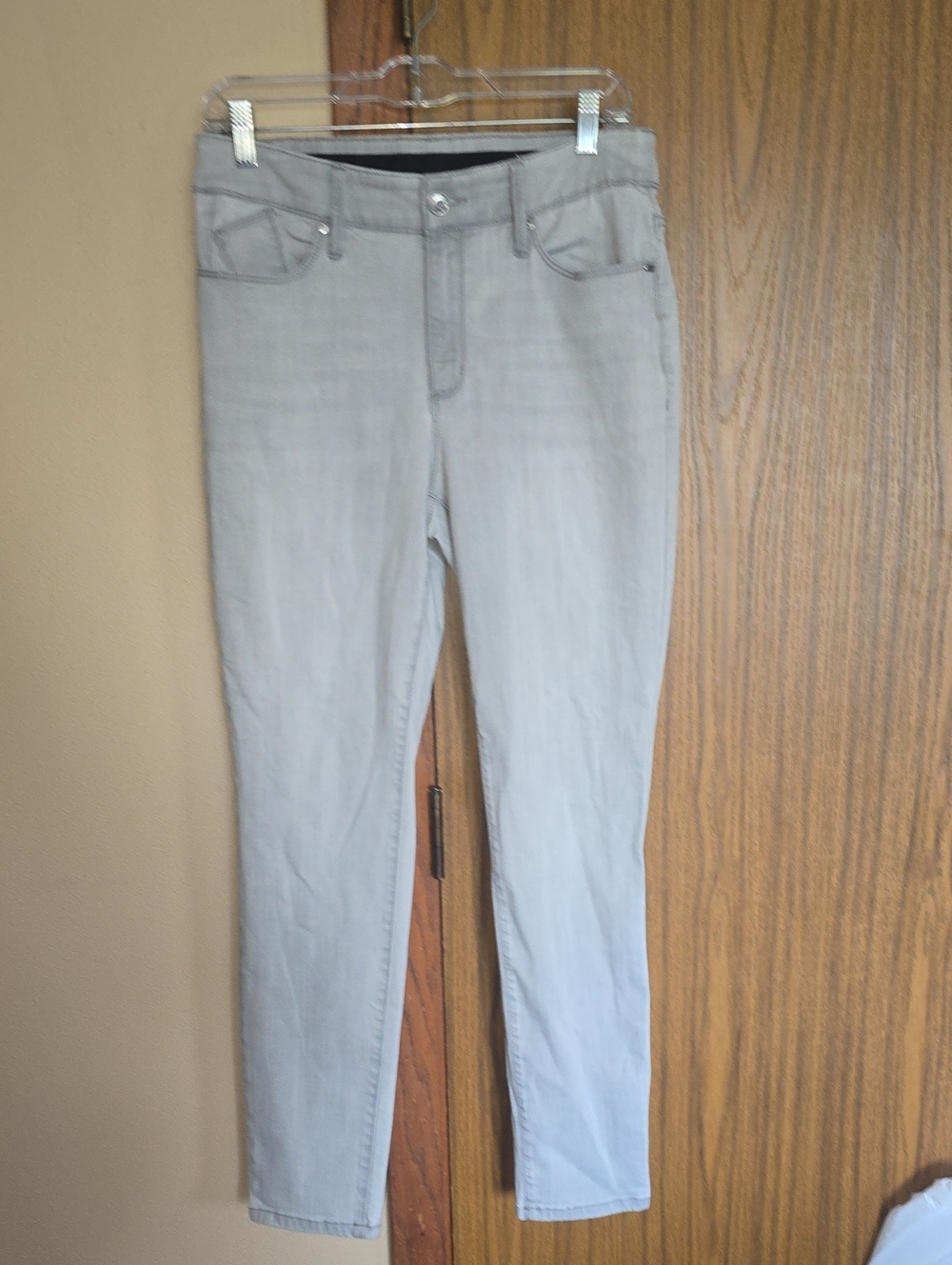 Chico's Light Gray Skinny Jeans